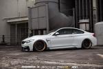 BMW M4 Coupe on ADV.1 Wheels (ADV7 Track Spec CS) 2015 года